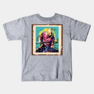 Another Drumming Portrait Kids T-Shirt